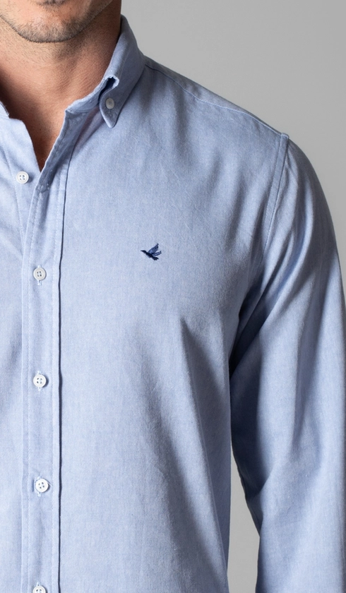 Camisa Manga Longa Oxford Button Down