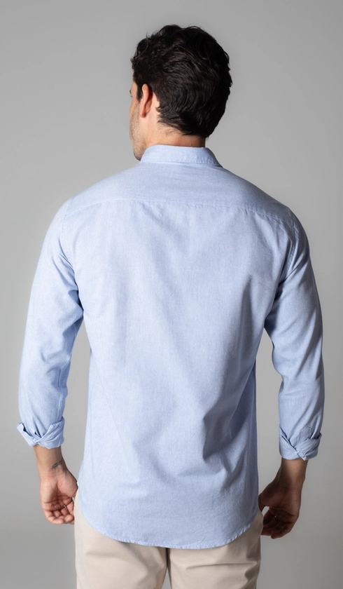 Camisa Manga Longa Oxford Button Down