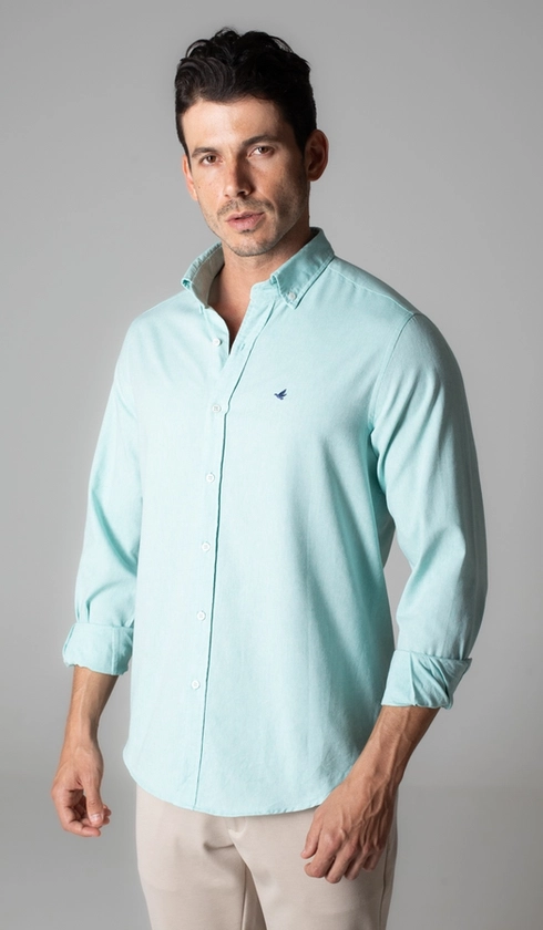 Camisa Manga Longa Oxford Button Down