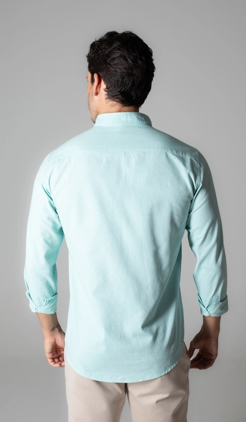 Camisa Manga Longa Oxford Button Down