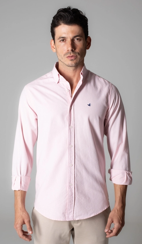 Camisa Manga Longa Oxford Button Down