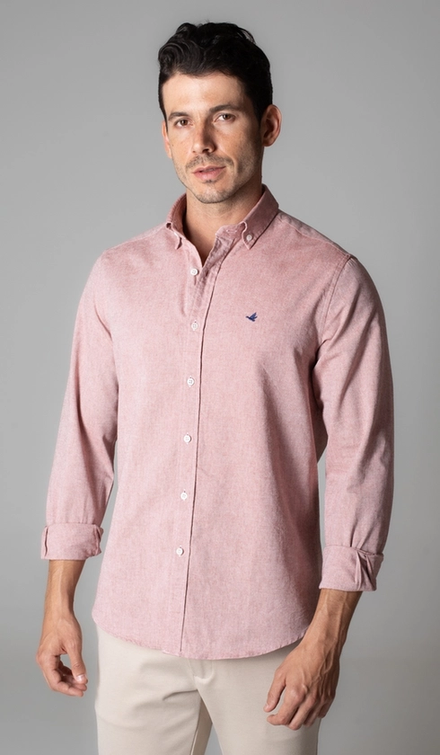 Camisa Manga Longa Oxford Button Down