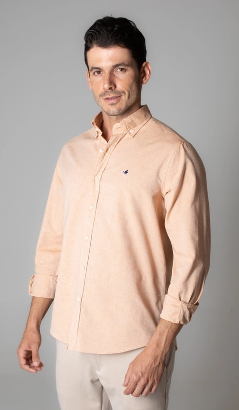 Camisa Manga Longa Oxford Button Down