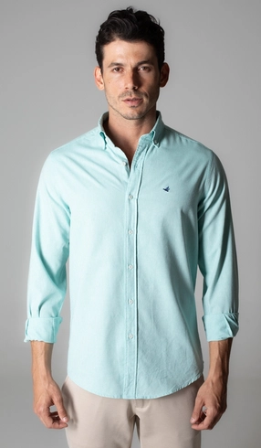 Camisa Manga Longa Oxford Button Down