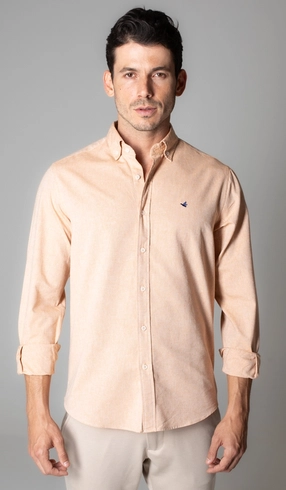 Camisa Manga Longa Oxford Button Down
