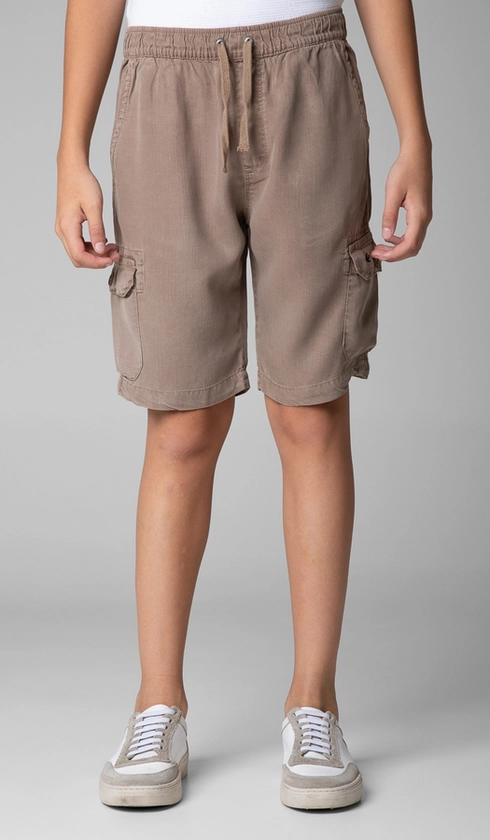 Bermuda Tencel Bolso Cargo
