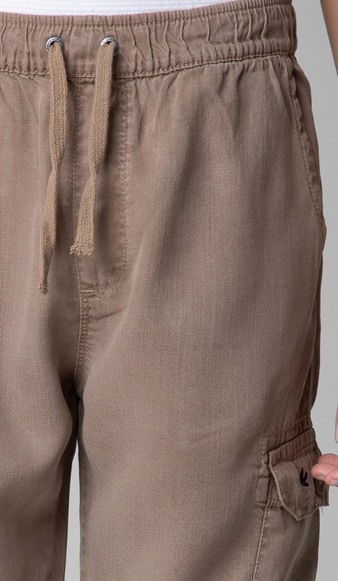 Bermuda Tencel Bolso Cargo