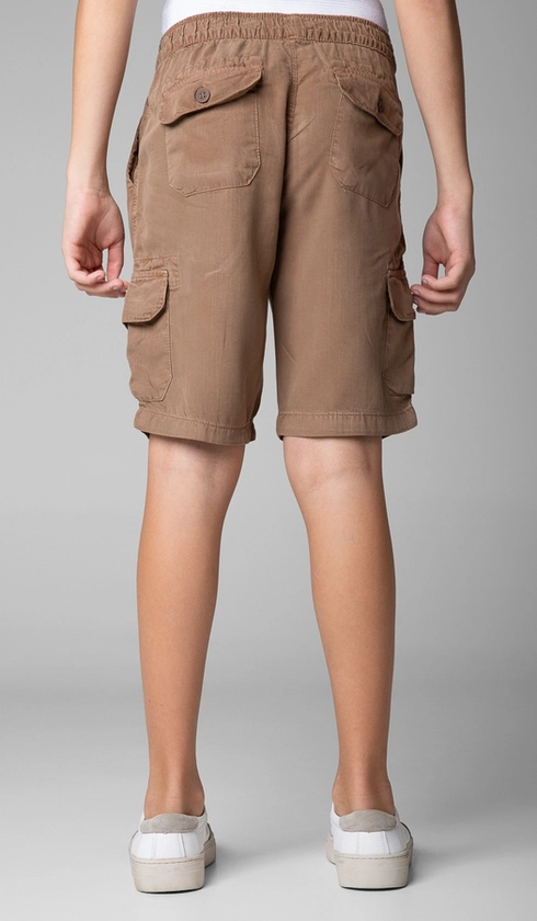 Bermuda Tencel Bolso Cargo