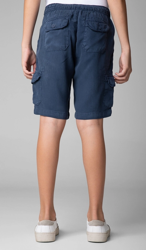 Bermuda Tencel Bolso Cargo