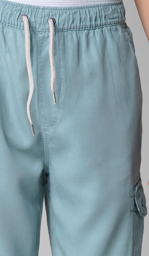 Bermuda Tencel Bolso Cargo