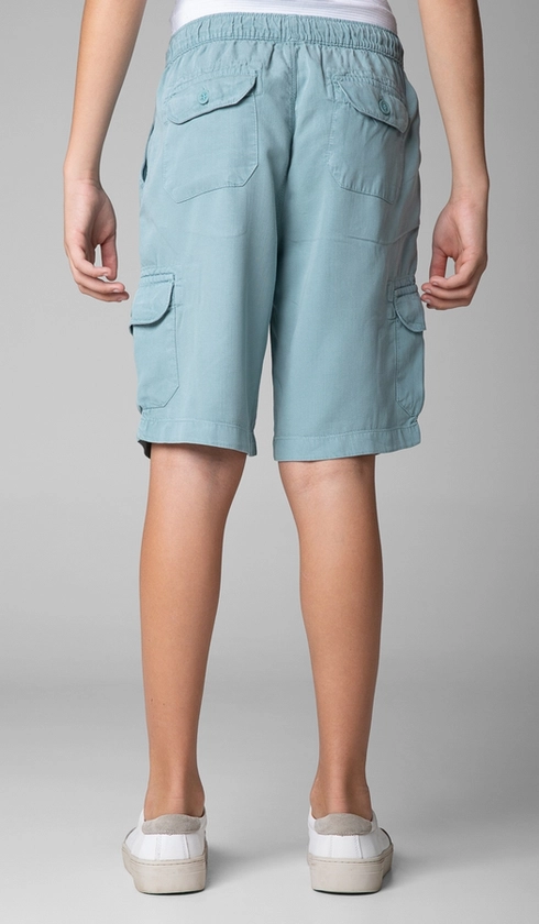 Bermuda Tencel Bolso Cargo