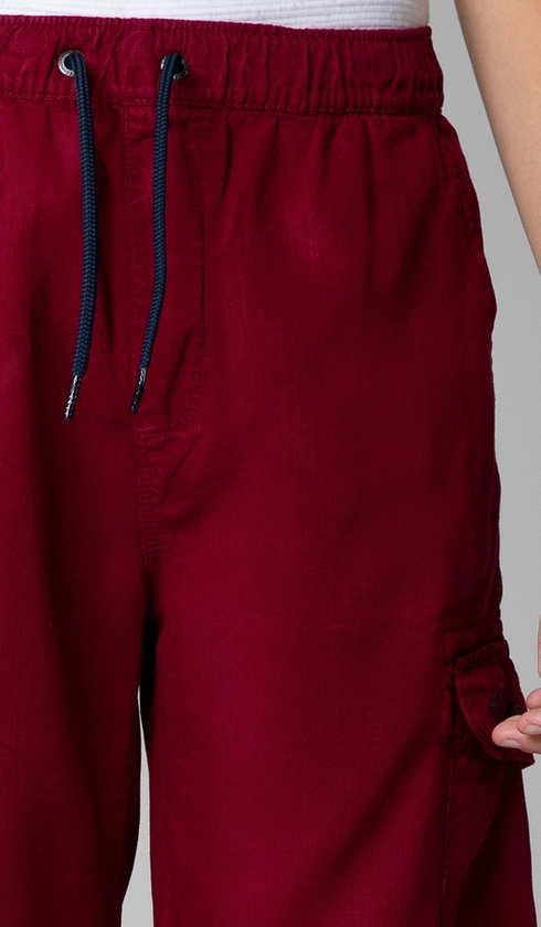 Bermuda Tencel Bolso Cargo