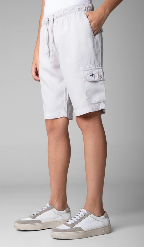 Bermuda Tencel Bolso Cargo