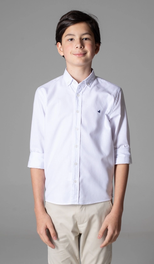 Camisa Manga Longa Oxford Button Down