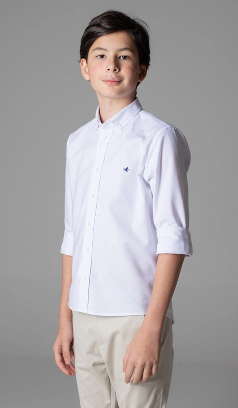 Camisa Manga Longa Oxford Button Down