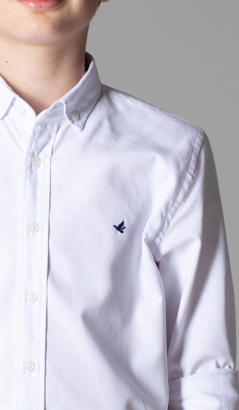 Camisa Manga Longa Oxford Button Down