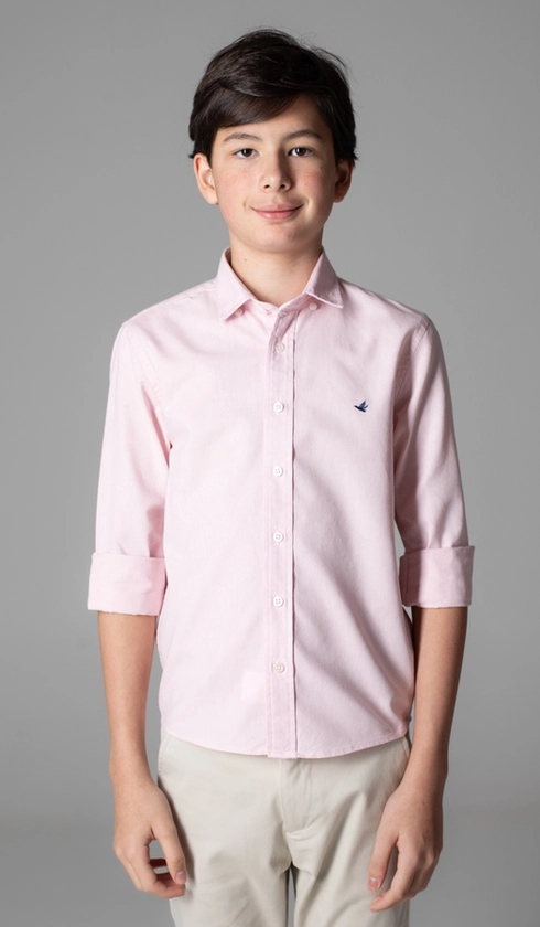 Camisa Manga Longa Oxford Button Down