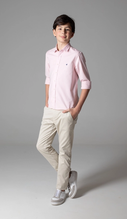 Camisa Manga Longa Oxford Button Down