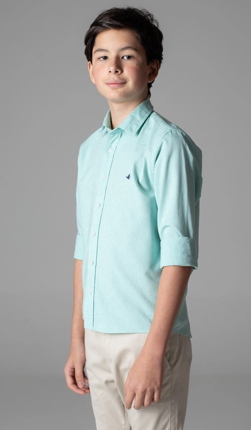 Camisa Manga Longa Oxford Button Down