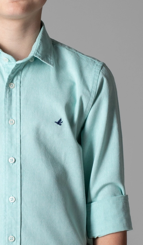Camisa Manga Longa Oxford Button Down