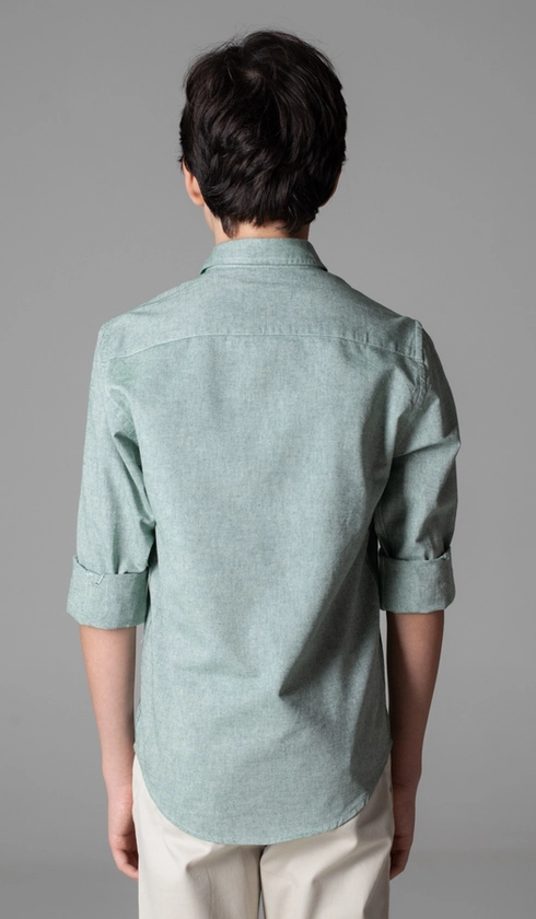 Camisa Manga Longa Oxford Button Down