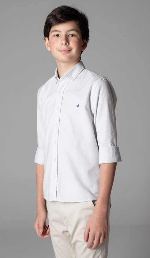 Camisa Manga Longa Oxford Button Down
