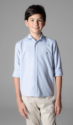 Camisa Manga Longa Oxford Button Down