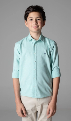 Camisa Manga Longa Oxford Button Down