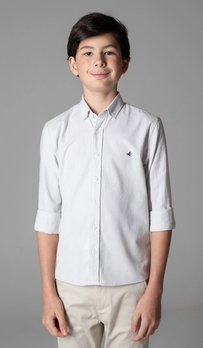 Camisa Manga Longa Oxford Button Down
