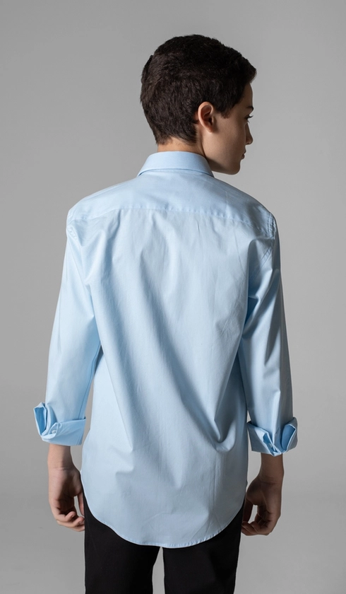 Camisa Social Básica Manga Longa