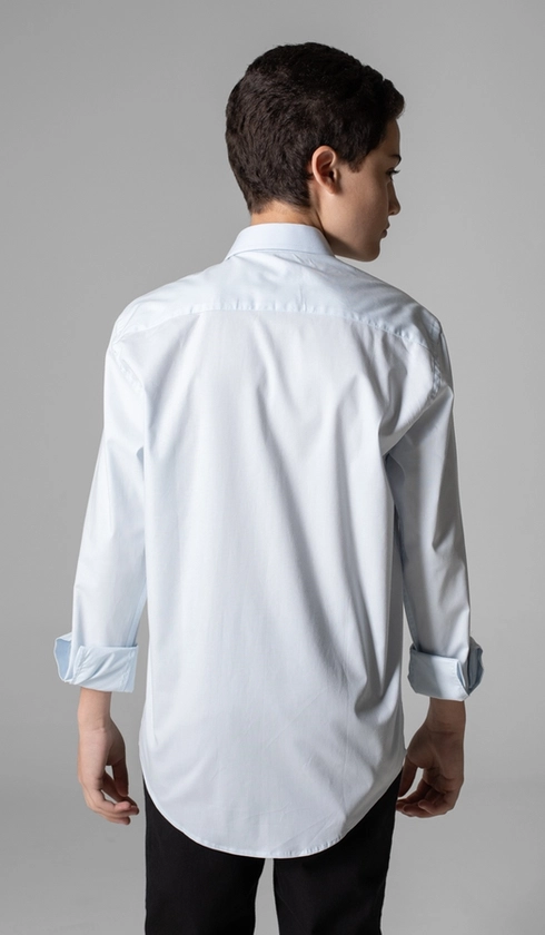 Camisa Social Básica Manga Longa