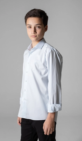 Camisa Social Básica Manga Longa