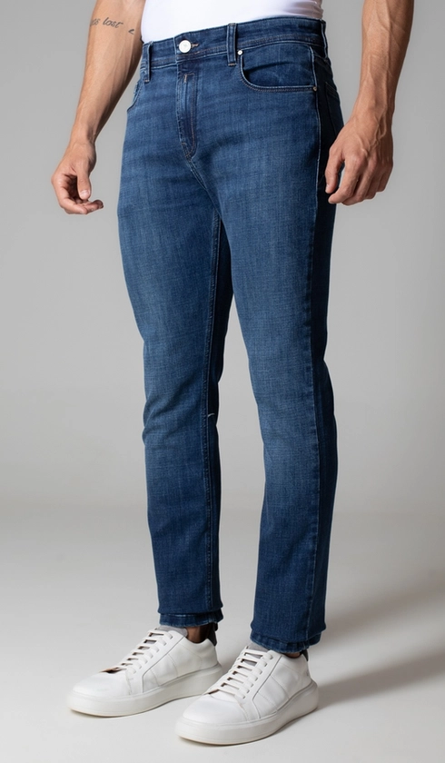 Calça Jeans 5 Bolsos Slim