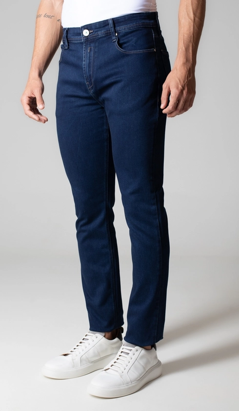 Calça Jeans 5 Bolsos Slim