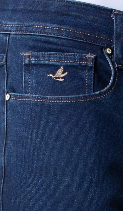 Calça Jeans 5 Bolsos Slim
