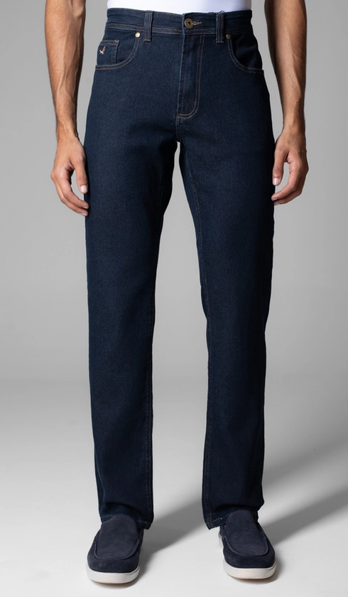 Calça Jeans 5 Bolsos Slim