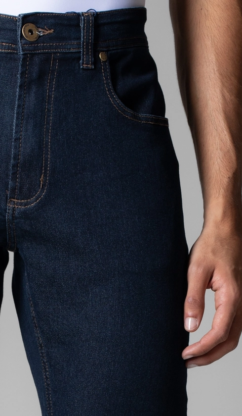 Calça Jeans 5 Bolsos Slim