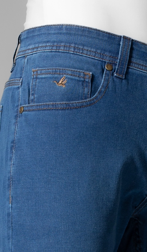 Calça Jeans 5 Bolsos Slim