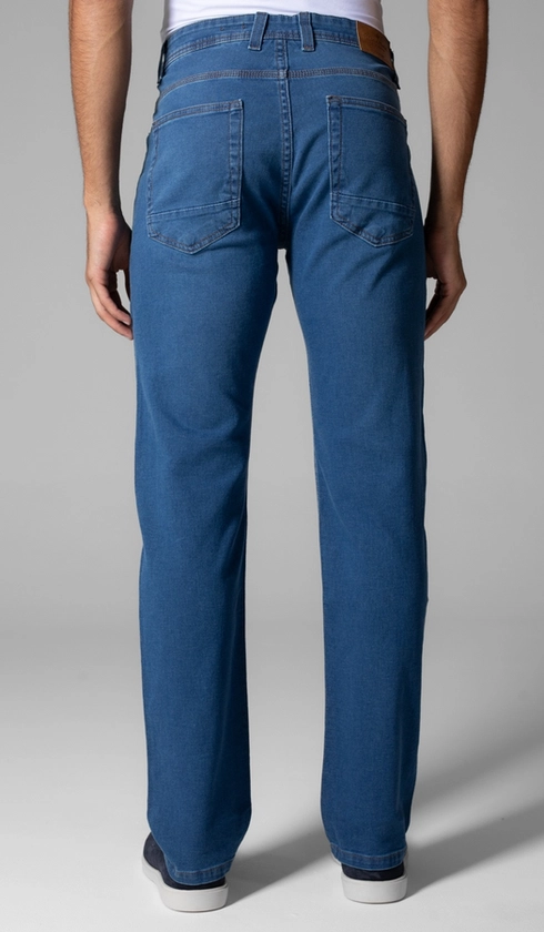 Calça Jeans 5 Bolsos Slim
