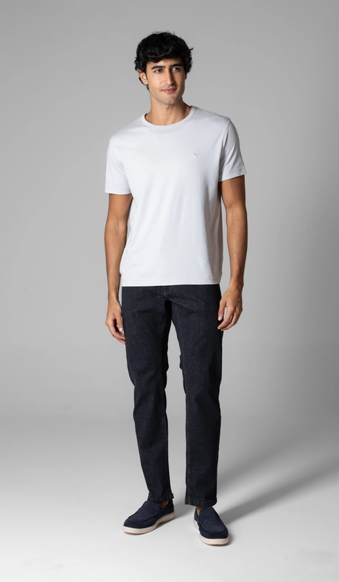 Calça Jeans 5 Bolsos Slim