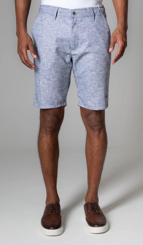 Bermuda Linho Techno Bolso Faca