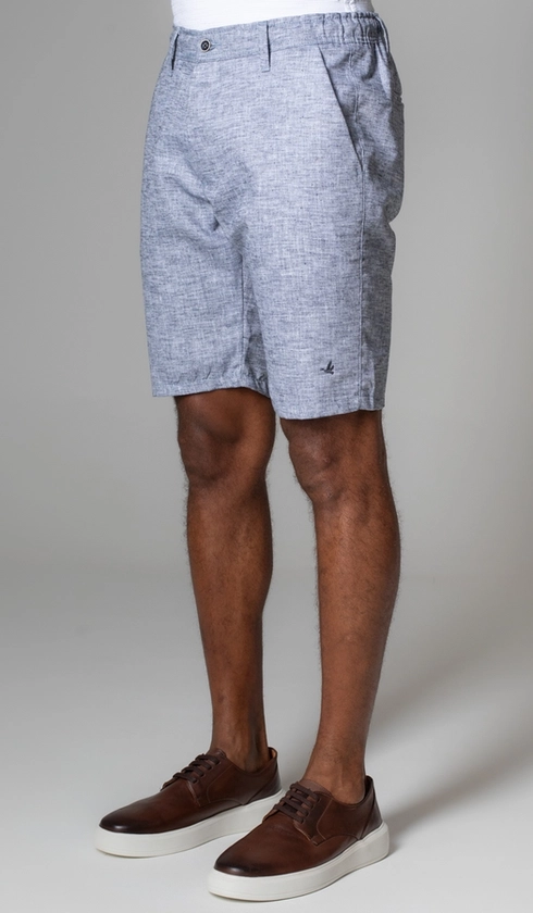 Bermuda Linho Techno Bolso Faca