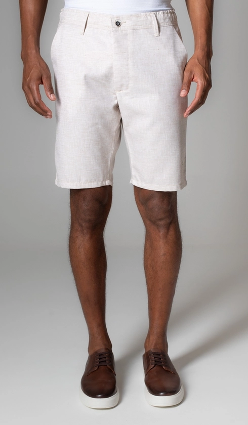 Bermuda Linho Techno Bolso Faca