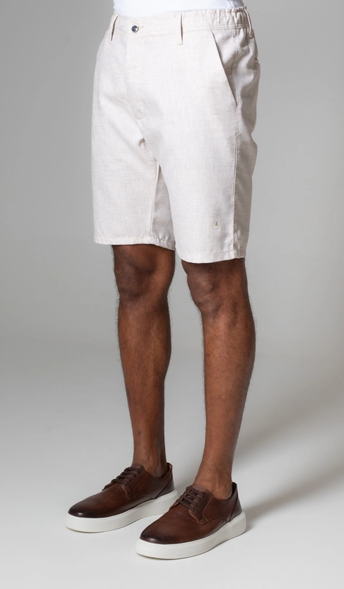 Bermuda Linho Techno Bolso Faca
