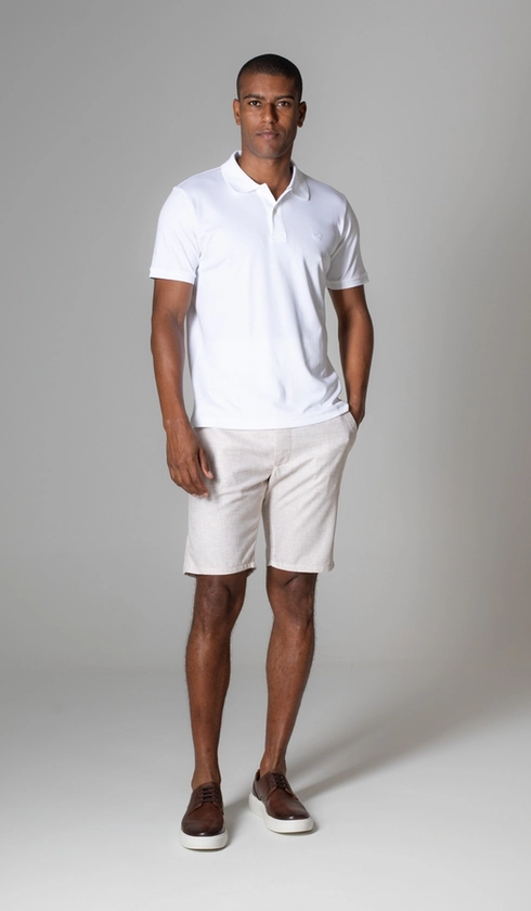 Bermuda Linho Techno Bolso Faca