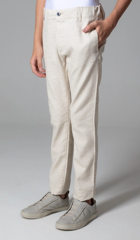 Calça Chino Linho Misto