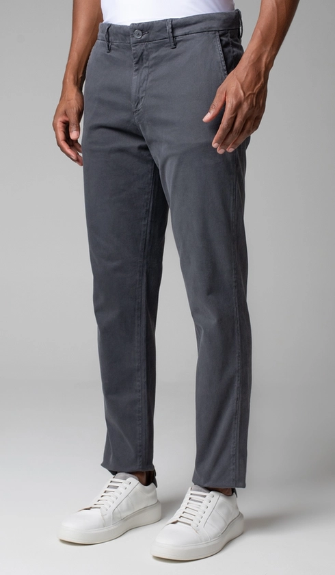 Calça Chino Bolso Faca Importada
