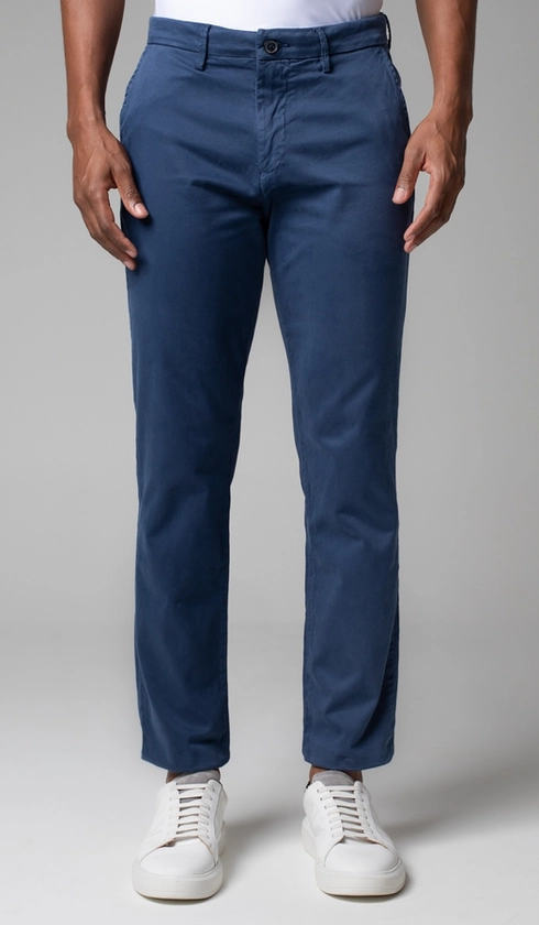 Calça Chino Bolso Faca Importada