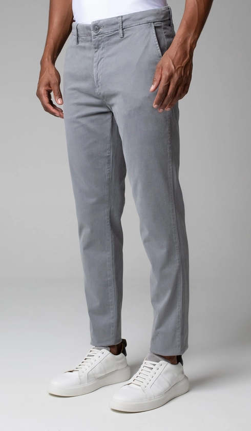 Calça Chino Bolso Faca Importada