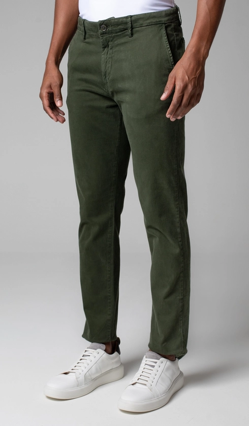Calça Chino Bolso Faca Importada